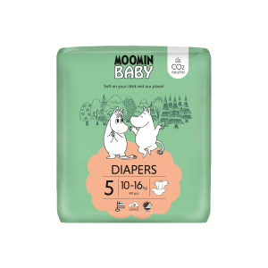 Moomin Baby Βρεφικές Πάνες Νο5 (10-16kg) 40τμχ